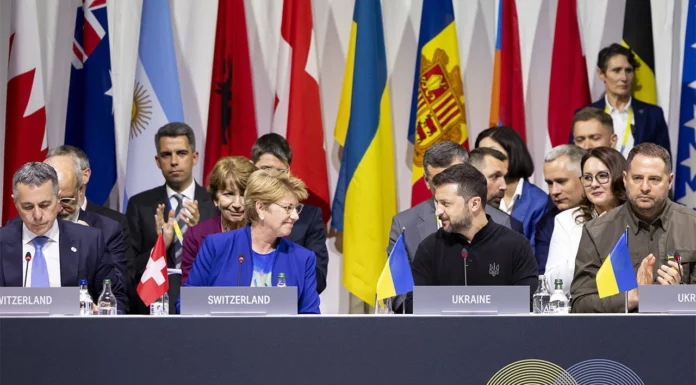 Rusya’nın davet edilmediği Ukrayna için barış görüşmeleri, İsviçre’de başladı