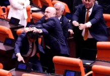 AKP’li eski bakan ve milletvekilleri, Meclis’te DEM Parti milletvekiline saldırdı