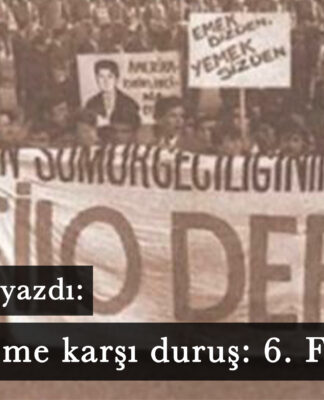 Emperyalizme karşı duruş: 6. Filo defol!