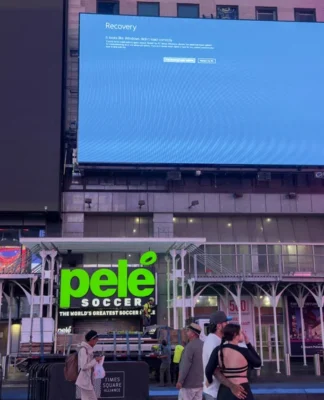 Dünya Microsoft’ta meydana gelen bir sorun nedeniyle “mavi ekran” verdi