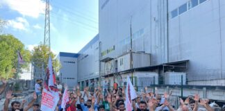 Grevdeki CarrefourSA depo işçileri Sabancı Holding önüne çağırıyor