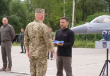 Zelenski, Ukrayna’ya gelen F-16’ları paylaştı