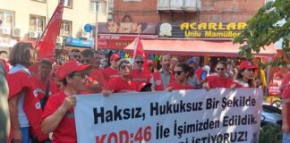 Haksız şekilde işten atılan Karşıyaka Belediyesi işçileri dayanışmaya çağırıyor