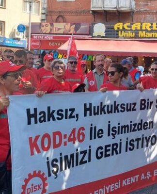 Haksız şekilde işten atılan Karşıyaka Belediyesi işçileri dayanışmaya çağırıyor