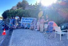 AKP’li Milletvekili Ferhat Nasıroğlu’nun maden şirketinden sendikaya üye oldukları için atılan işçiler, Nasıroğlu’nun Bodrum’daki oteli önünde direnmeye başlayınca gözaltına alındı