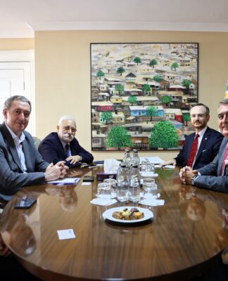 TÜSİAD Genel Başkanı ve Ankara Temsilcisi’nden DEM Parti Genel Merkezi’ne ziyaret