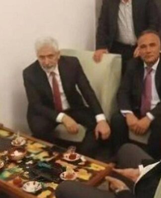 Narin’in katil zanlısı amcası Salim Güran AKP’li Galip Ensarioğlu’nu mecliste ziyaret etmiş