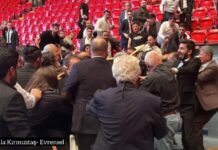 Ankara Baro seçimleri sırasında iki grup arasında kavga çıktı: Bir kişi yaralandı