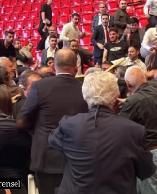Ankara Baro seçimleri sırasında iki grup arasında kavga çıktı: Bir kişi yaralandı