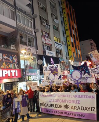 Haklarımız ve hayatımız için İzmir’de eylemdeydik