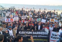 İzmir Emek ve Demokrasi Güçleri’nden kayyımlara karşı Gündoğdu Meydanı’nda eylem: “Kayyum Darbedir”