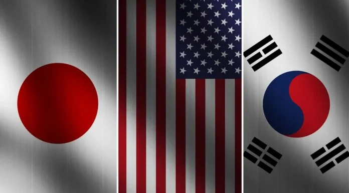 ABD, Güney Kore ve Japonya, Doğu Çin Denizi’nde ortak tatbikat başlattı