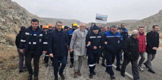 Çayırhan maden işçileri Hazine ve Maliye Bakanlığı’na doğru yürüyüşe geçti