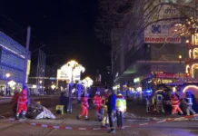 Almanya’da Noel Pazarına saldırı: En az 60 kişi yaralandı