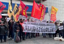 İzmir’de tutuklanan dört kişi için basın açıklaması yapıldı