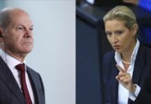 Almanya’da yapılacak olan erken seçimde partilerin başbakan adayları belli oldu: SPD’nin Olaf Scholz, AFD’nin Alice Weidel