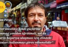 Kadim Fırat’la “günümüzde işçi örgütlenmesi ve sendikalardaki yapısal sorunlar” üzerine konuştuk