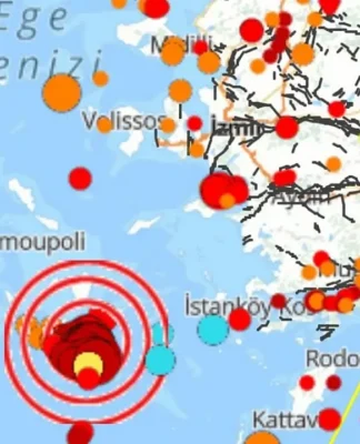 Ege Denizi’nde depremler gerçekleşiyor: Santorini adasında okullar bir gün tatil