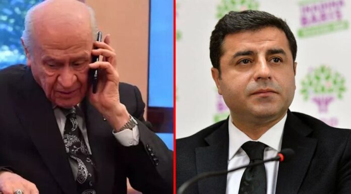 Kulislerde Konuşulanlar: Bahçeli, Demirtaş’ı Aradı mı?