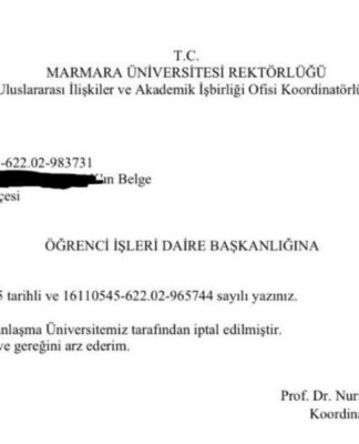 MARMARA ÜNİVERSİTESİ’NDE ÖĞRENCİ İNTİFADASI KAZANDI!
