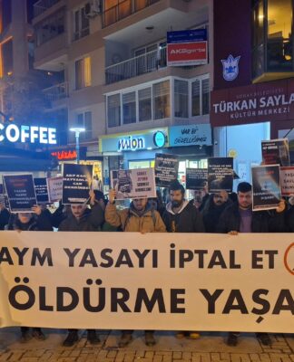 Yaşam Hakkı Savunucuları’ndan İzmir’de protesto gösterisi