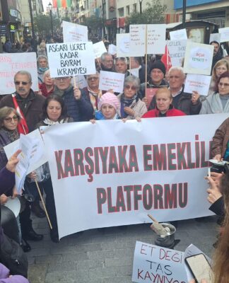 Karşıyaka Emekliler Platformu yürümeye devam ediyor