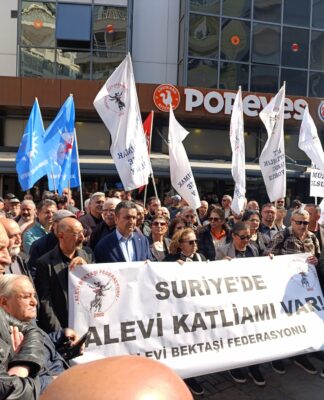 HTŞ’nin katliamına karşı İzmir’de protesto gösterisi
