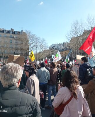 Paris’te Türkiye’deki protestolarla dayanışma mitingi