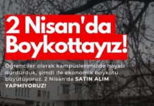 Üniversitelilerin 2 Nisan’da tüketimi sıfıra indirecek #boykot çağrısı karşılık buldu, on binlerce insan paylaşımda bulunuyor