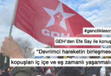 (GENÇLİKLE SÖYLEŞİ) GDH: “Devrimci hareketin birleşmesi ve kopuşları iç içe ve eş zamanlı yaşanmalıdır”