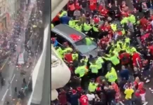 Liverpool’da şampiyonluk kutlamaları kana bulandı: Araç kalabalığa daldı, çok sayıda yaralı var