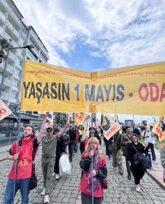 1 Mayıs’ta İzmir’de alanlardaydık