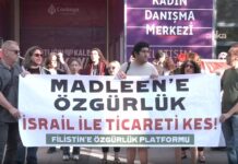 Ankara’da Madleen Gemisi İçin Protesto