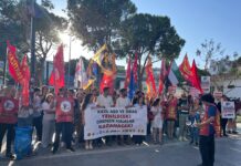 Emperyalistlerin ve siyonistlerin saldırılarına karşı İzmir’de ortak eylem düzenlendi