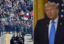Trump yönetiminin savaş açtığı göçmenlerin eylemleri sürüyor