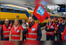 Hollanda’da demiryolu çalışanları ücret artışı talebiyle greve gitti