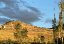 Bayburt-Erzurum sınırında uçak düştü