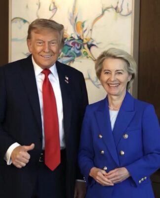 Trump ve Von der Leyen İskoçya’da anlaştı: ABD-AB arasında ticaret anlaşmasında ilk adım atıldı