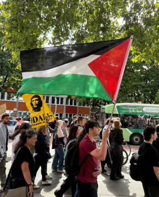 Almanya’da Filistin eylemi: Soykırıma ve emperyalizme karşı ortak ses