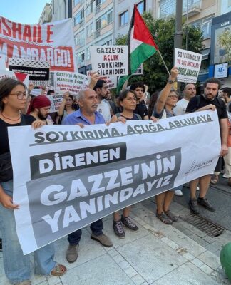 Kadıköy’de Gazze İçin Eylem: 1 Kişi Gözaltına Alındı