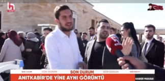 AKP’li gruptan Anıtkabir ziyareti: “Her yer Tayyip, her yer Erdoğan” sloganı atmaya gelmişler!