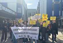 İzmir Ege Üniversitesi’nde Zeren Ertaş için eylem