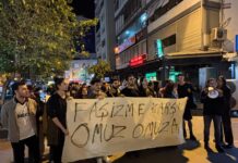 Hacettepe’deki faşist saldırılara karşı İzmir’de gençlik eylemi