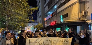 Hacettepe’deki faşist saldırılara karşı İzmir’de gençlik eylemi