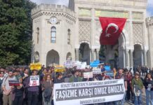 Beyazıt’da Faşist Çetelerin Saldırısına Karşı Hacettepe ile Dayanışma Eylemi
