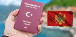 Karadağ’dan Türk vatandaşlarına vize
