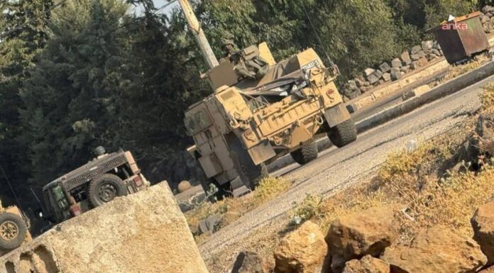Suriye’de bulunan Kuneytra’da İsrail askerine karşı taşlı protesto: Köylüler askeri noktayı dağıttı