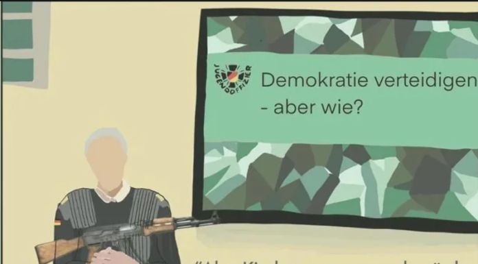 Alman Ordusu’nun şikâyeti üzerine öğrenciye karikatür nedeniyle resmi soruşturma açıldı