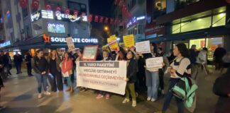 11. Yargı Paketine Karşı İzmir Kadın Platformu’ndan Eylem