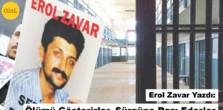 Erol Zavar: Ölümü Gösterirler, Sürgüne Razı Ederler